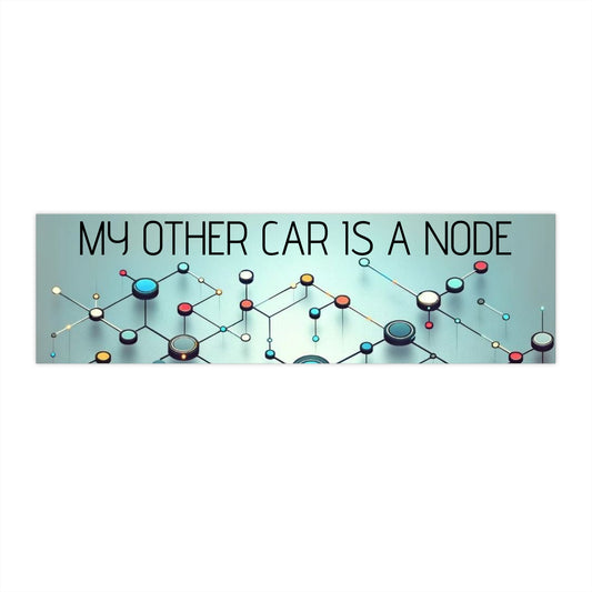 My other car is a node sticker